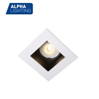 square gu10 mr16 led lighting 90*90mm deep recessed led downlight