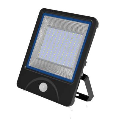 100w 60w Solar Outdoor Die Cast Aluminum Housing Design Sensor Led Flood Light 50w