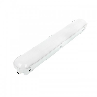 Coulin Ip67 Led Triproof Lamp 20w PC Material Batten Led Light Waterproof Led Tri proof Light